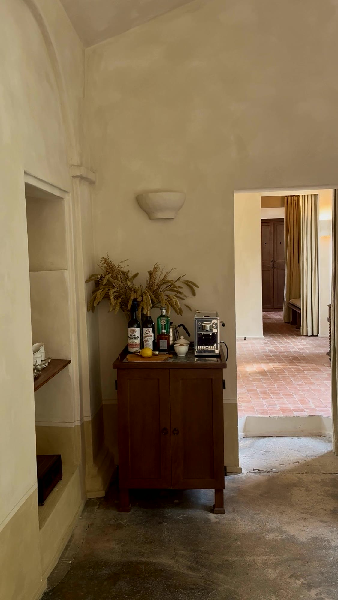 A corridor of the convent, Hôtel du Couvent