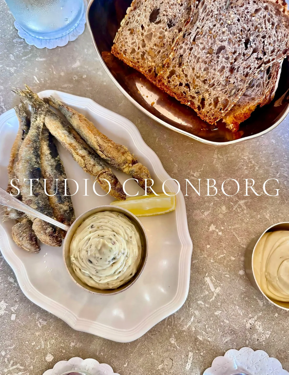 Studio Cronborg. The table, Hotel du Couvent, Nice