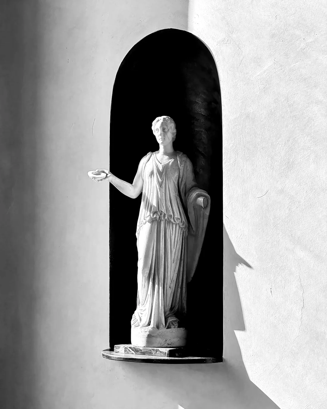 A statue in a niche, Florence